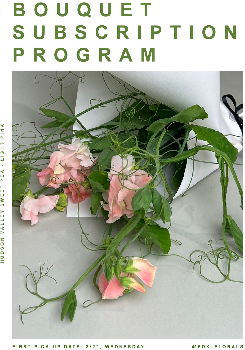 3X MONTH BOUQUET SUBSCRIPTION PROGRAM