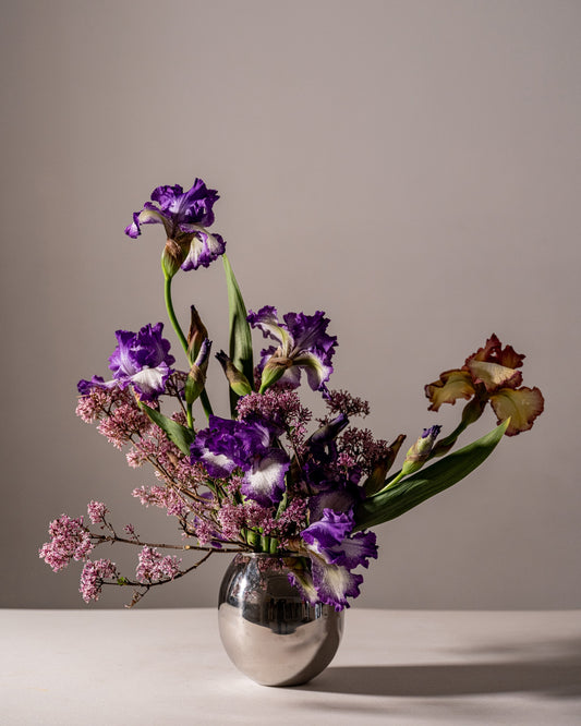 Tonal Lilac and Bearded Iris